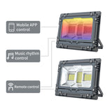 Outdoor Stadium IP65 Waterproof RGB Dimmable Led Solar Flood Light