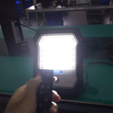 LED Solar Flood Light Bright Security Housing 1080P Camera