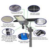 Dual Lenses Solar Street Lamp with CCTV 6 Million Pixels Solar LED Street Light with Camera Eseecloud