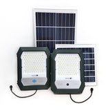 LED Solar Flood Light Bright Security Housing 1080P Camera